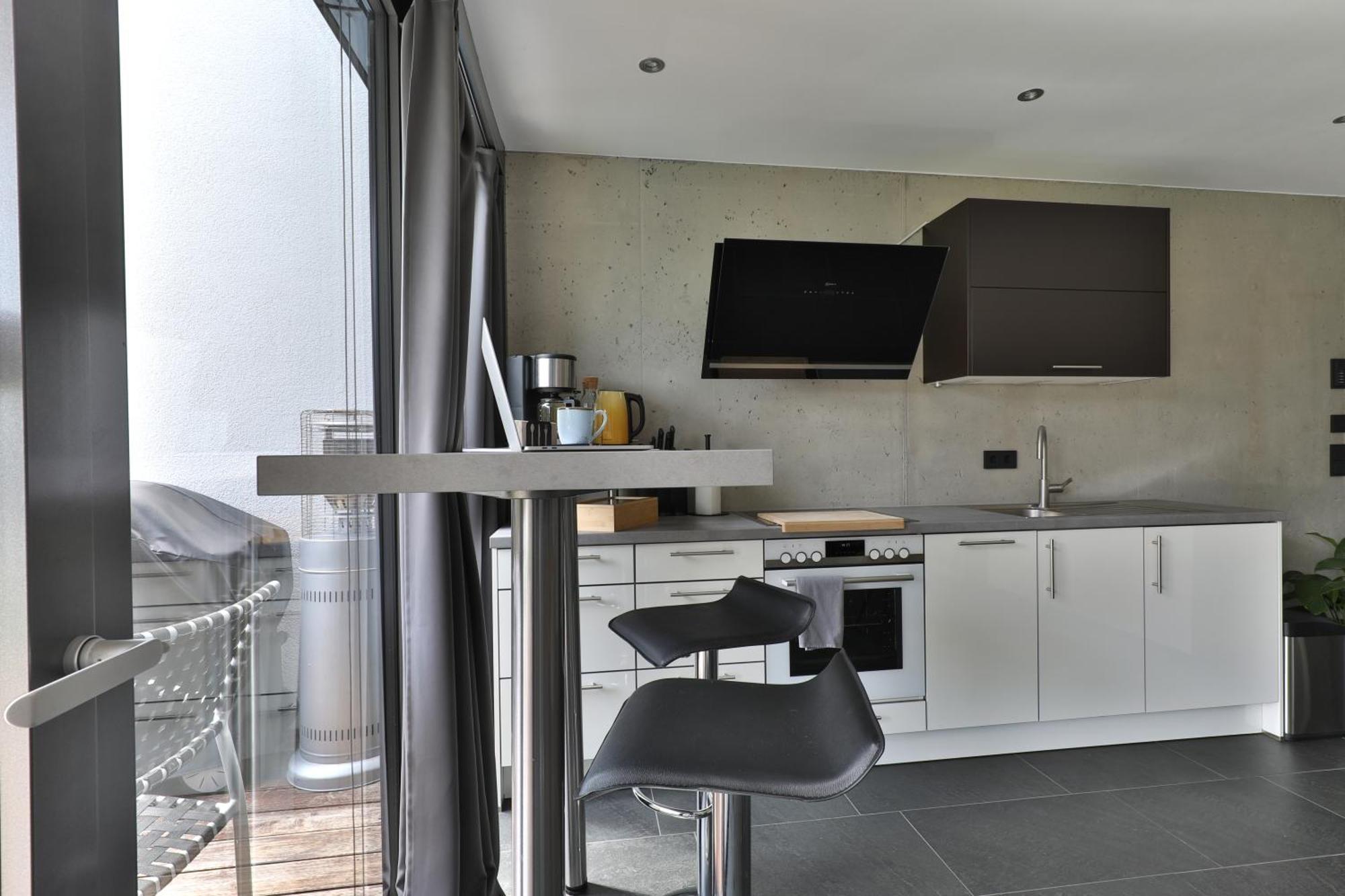 Modernes Studio-Apartment Герстхофен Екстериор снимка