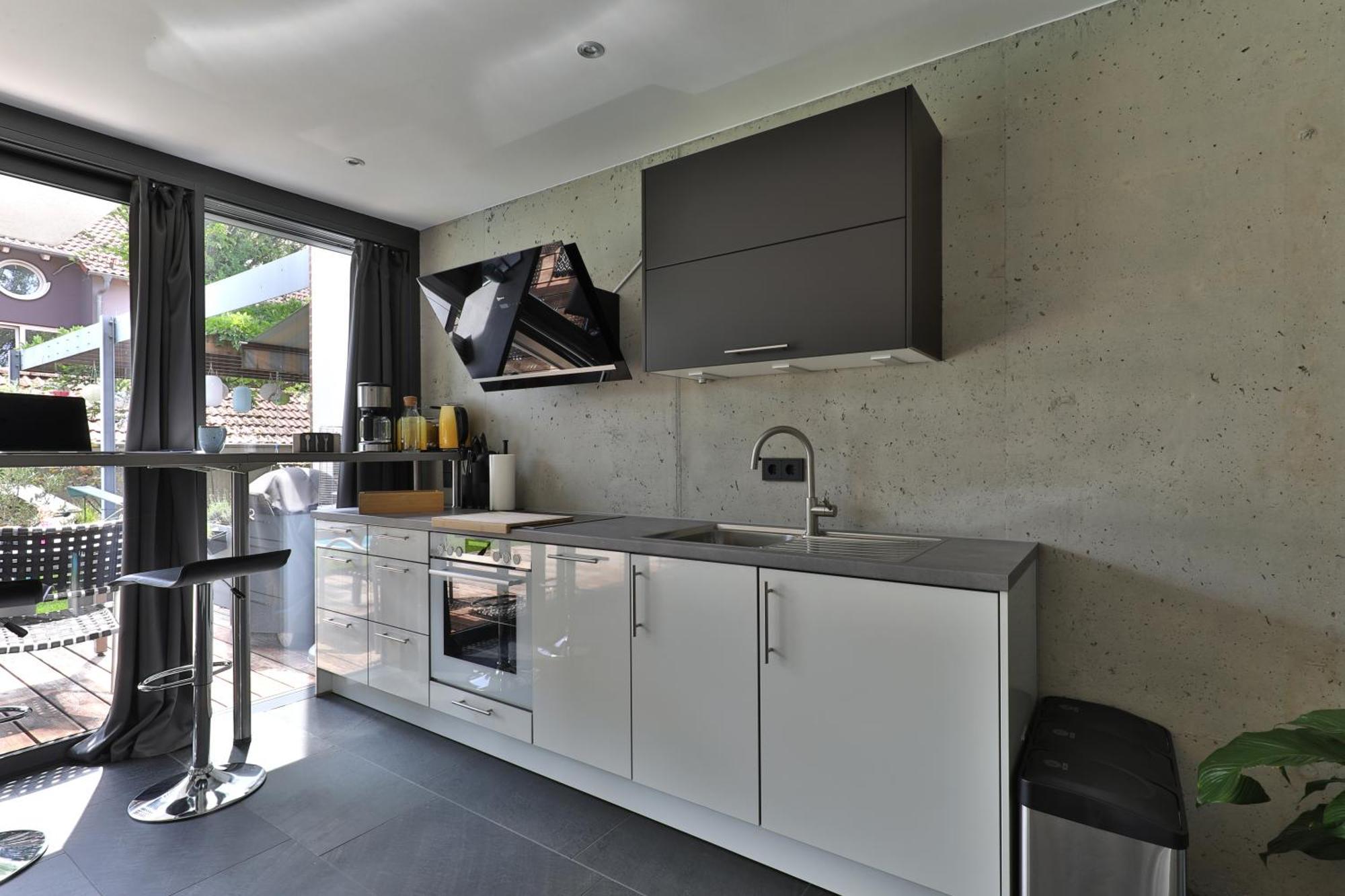 Modernes Studio-Apartment Герстхофен Екстериор снимка