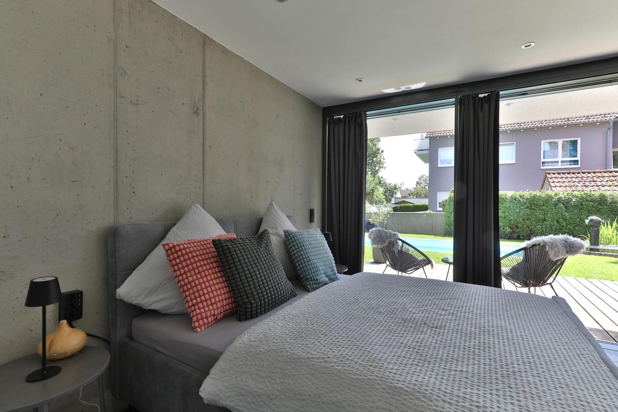 Modernes Studio-Apartment Герстхофен Екстериор снимка
