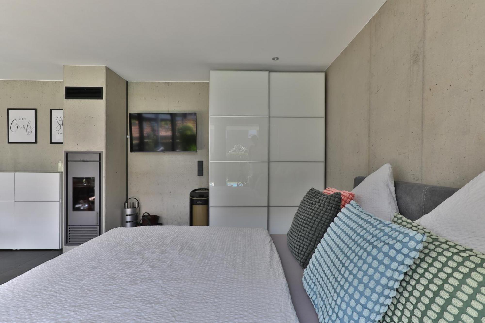 Modernes Studio-Apartment Герстхофен Екстериор снимка